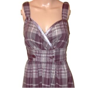 DKNY Plaid Dress size Small